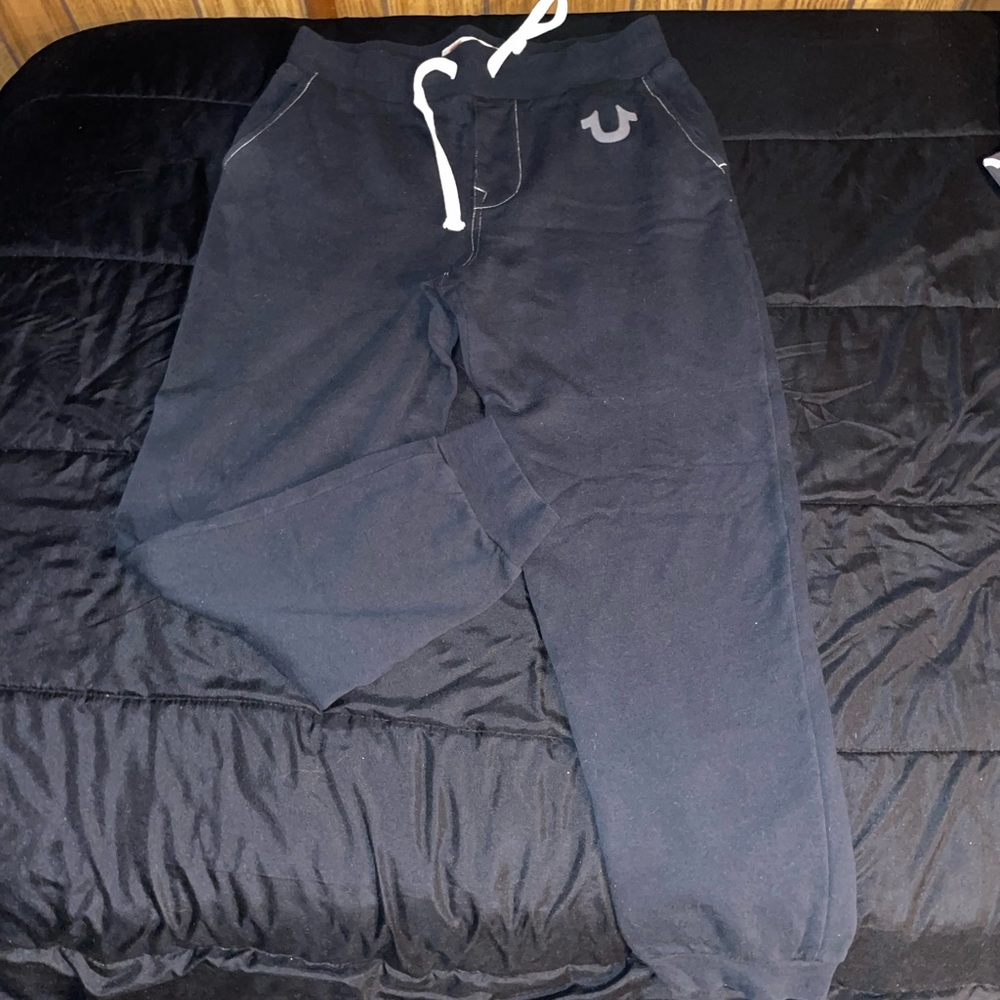 Black True Religion Sweatpants